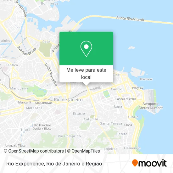 Rio Exxperience mapa