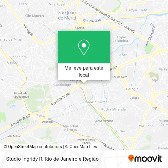 Studio Ingridy R mapa