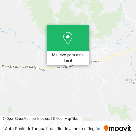 Auto Posto Jr Tangua Ltda mapa