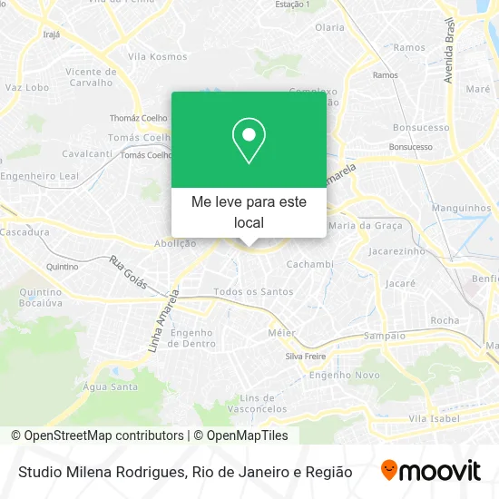 Studio Milena Rodrigues mapa
