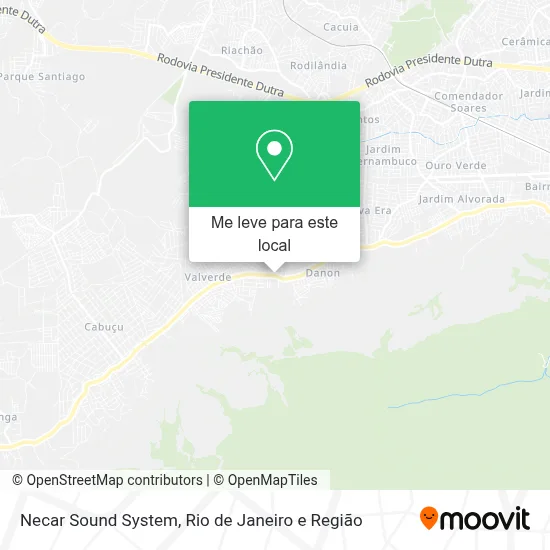 Necar Sound System mapa