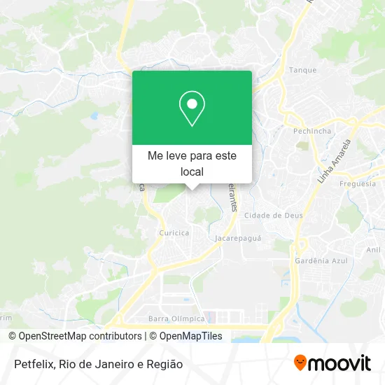 Petfelix mapa