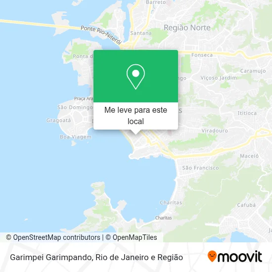 Garimpei Garimpando mapa