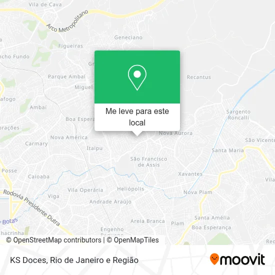 KS Doces mapa