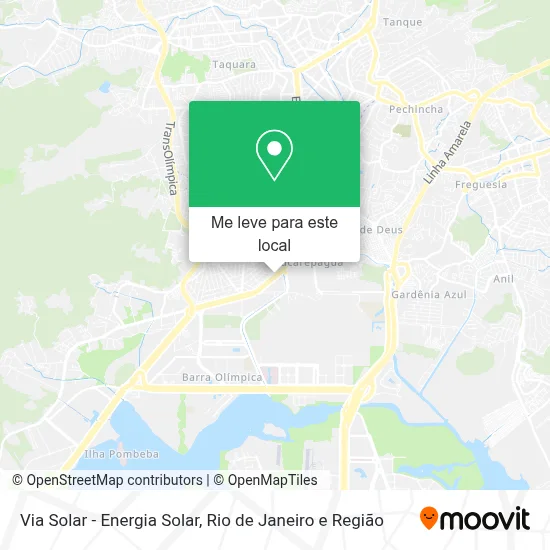 Via Solar - Energia Solar mapa