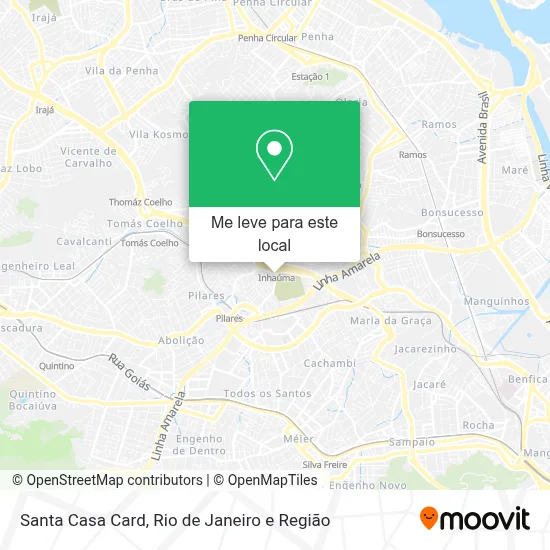 Santa Casa Card mapa