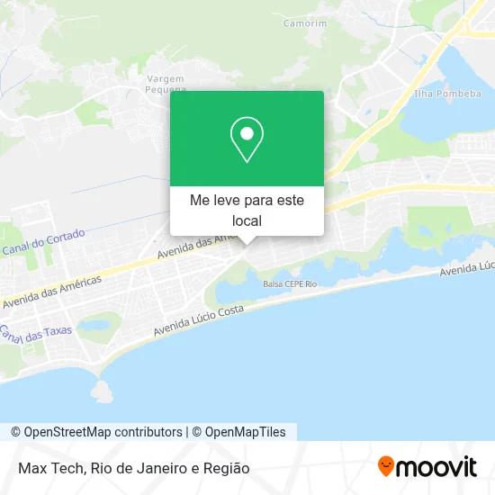 Max Tech mapa