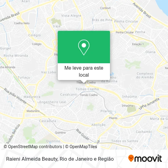 Raieni Almeida Beauty mapa