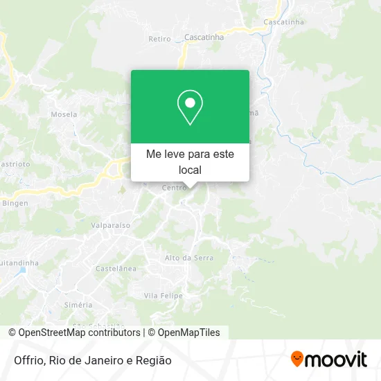 Offrio mapa