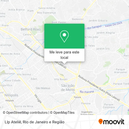 Llp Ateliê mapa