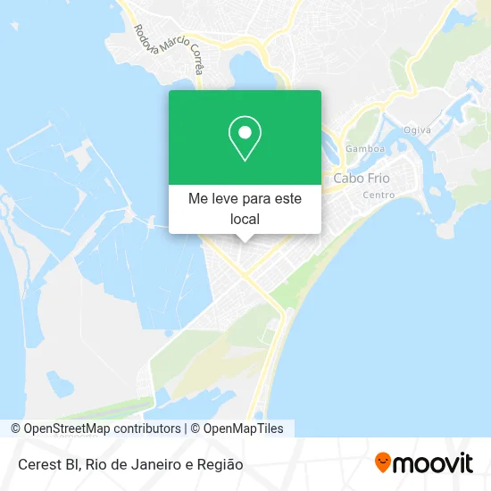 Cerest Bl mapa