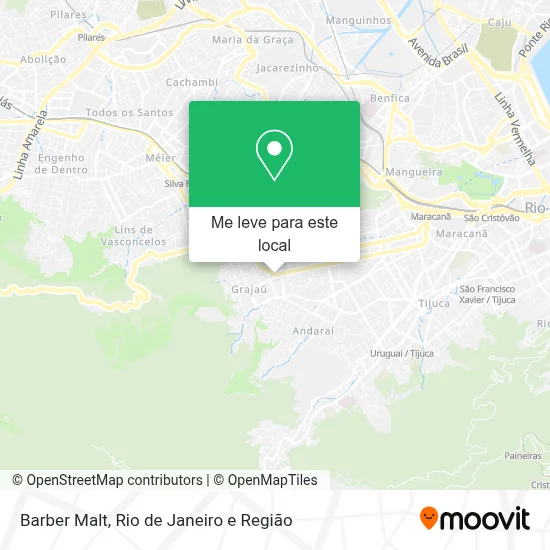 Barber Malt mapa