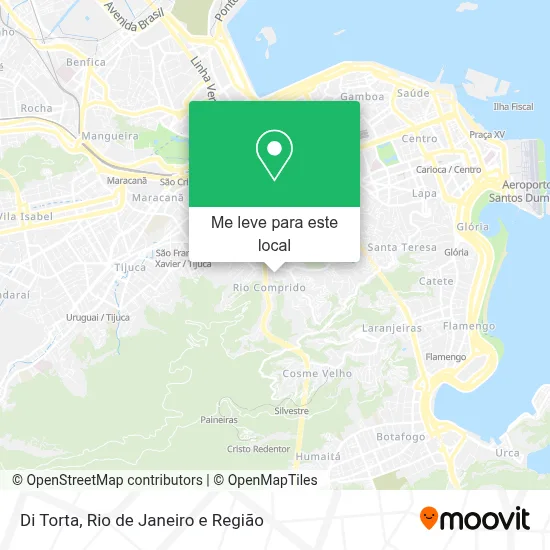 Di Torta mapa
