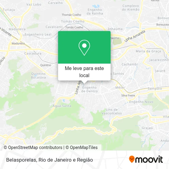 Belasporelas mapa