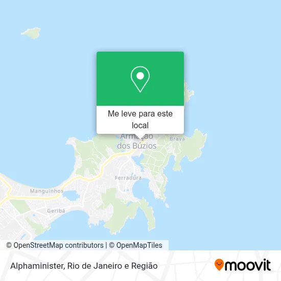 Alphaminister mapa
