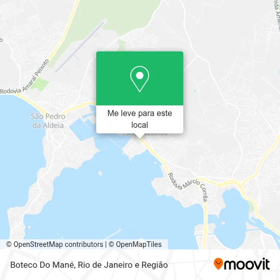 Boteco Do Mané mapa