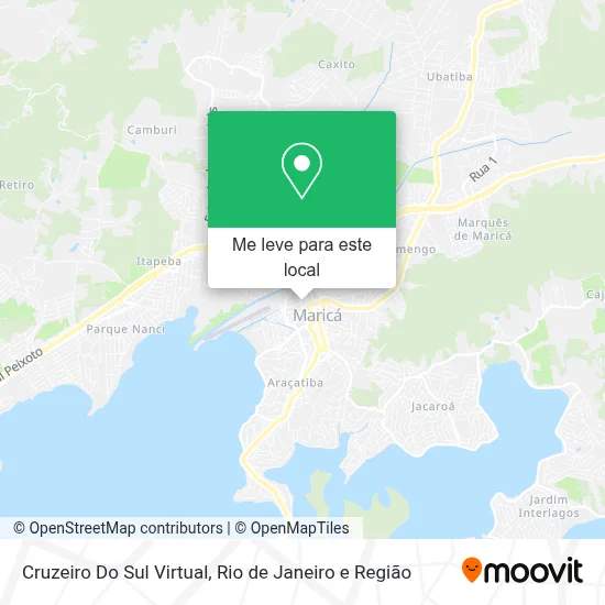 Cruzeiro Do Sul Virtual mapa