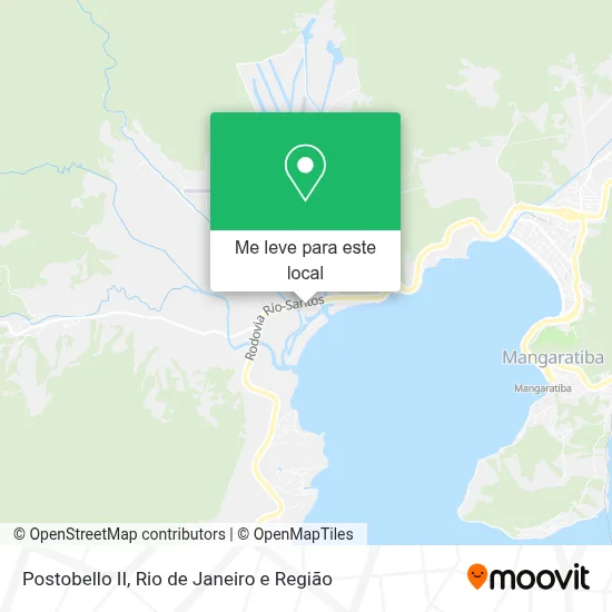 Postobello II mapa