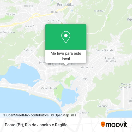 Posto (Br) mapa