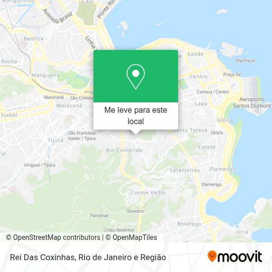 Rei Das Coxinhas mapa