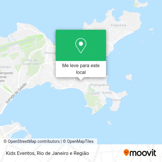 Kids Eventos mapa