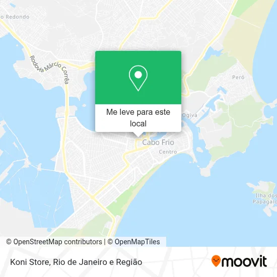 Koni Store mapa