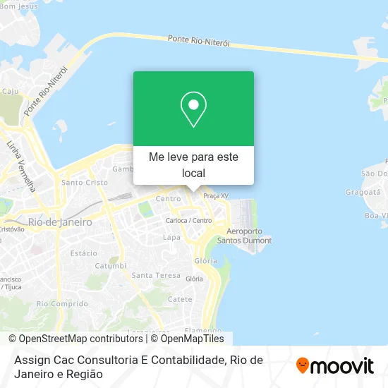 Assign Cac Consultoria E Contabilidade mapa