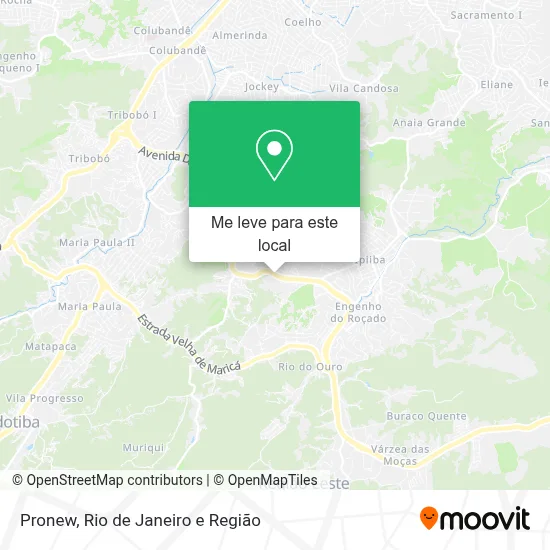Pronew mapa