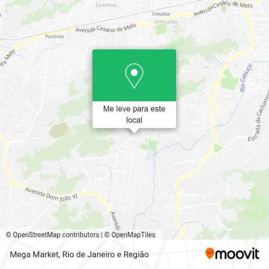 Mega Market mapa