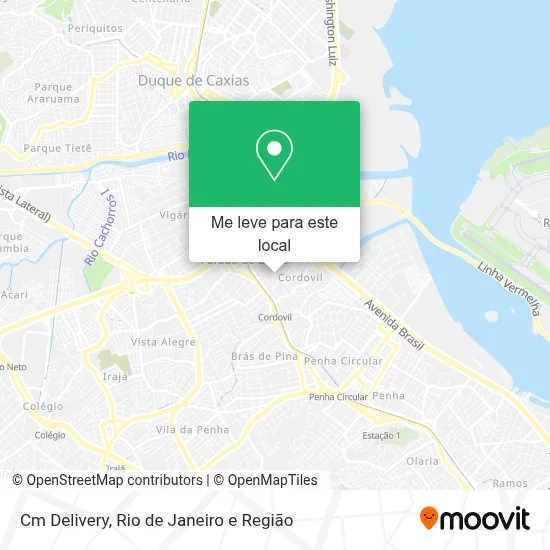 Cm Delivery mapa