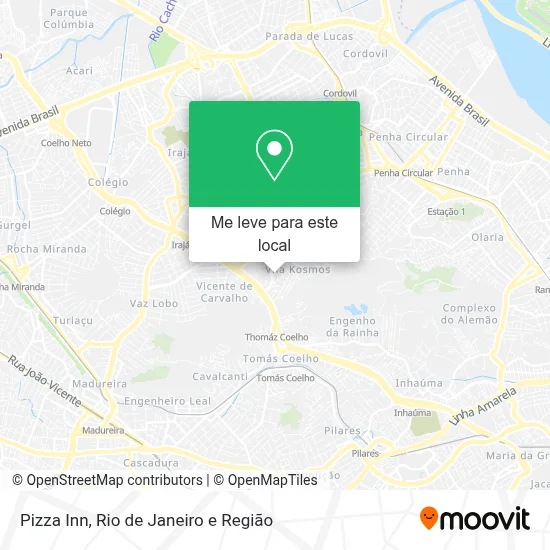 Pizza Inn mapa