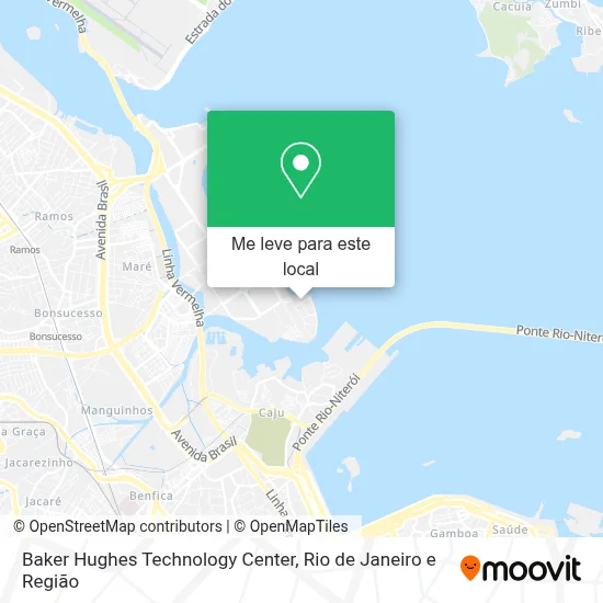 Baker Hughes Technology Center mapa
