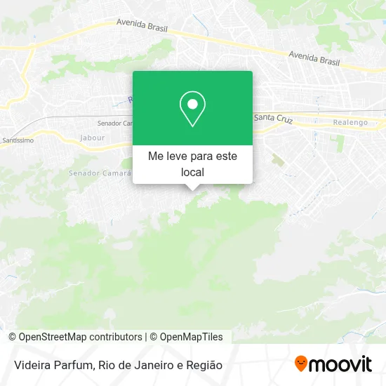 Videira Parfum mapa