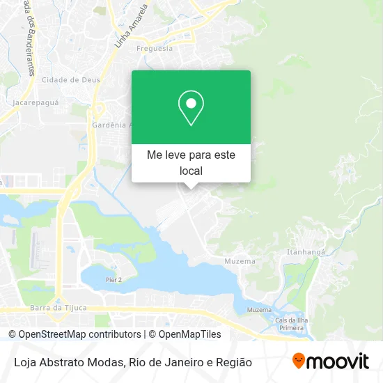 Loja Abstrato Modas mapa