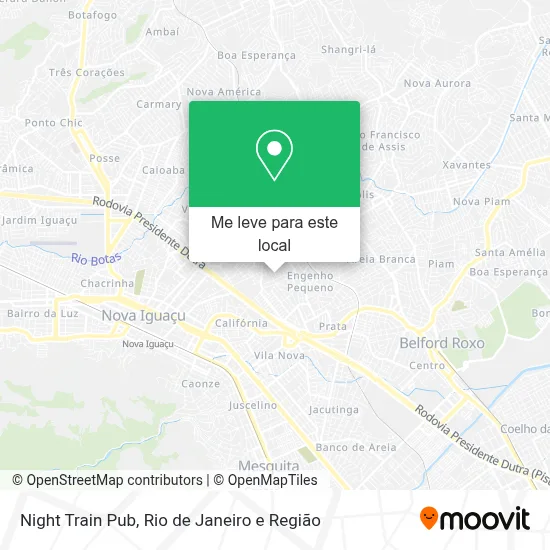 Night Train Pub mapa