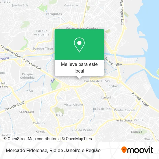 Mercado Fidelense mapa