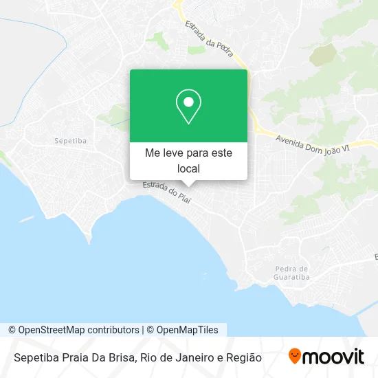 Sepetiba Praia Da Brisa mapa