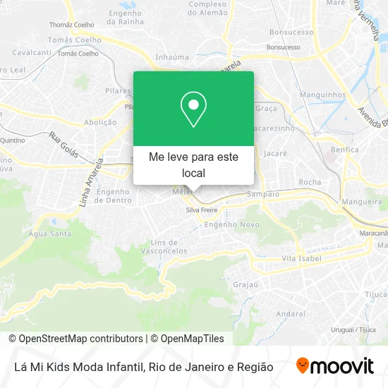 Lá Mi Kids Moda Infantil mapa