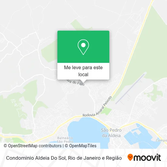 Condominio Aldeia Do Sol mapa