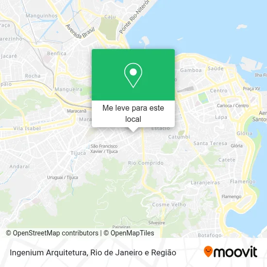 Ingenium Arquitetura mapa
