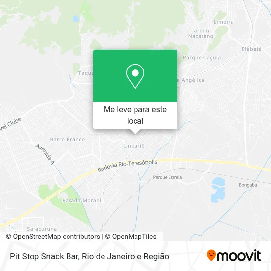 Pit Stop Snack Bar mapa