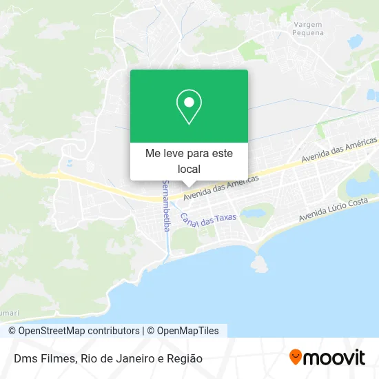 Dms Filmes mapa