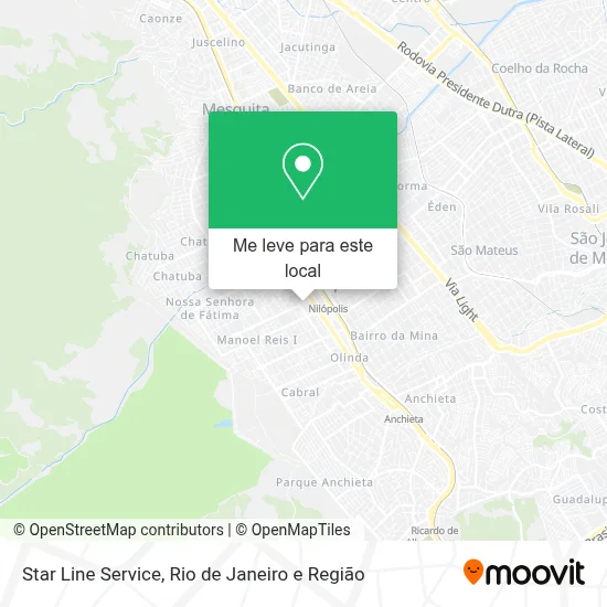 Star Line Service mapa