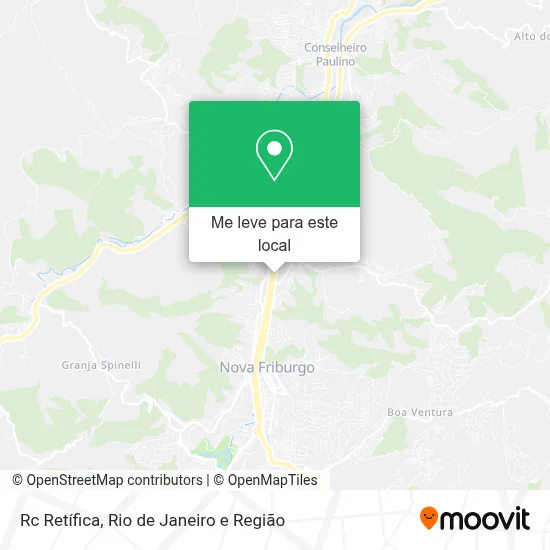 Rc Retífica mapa