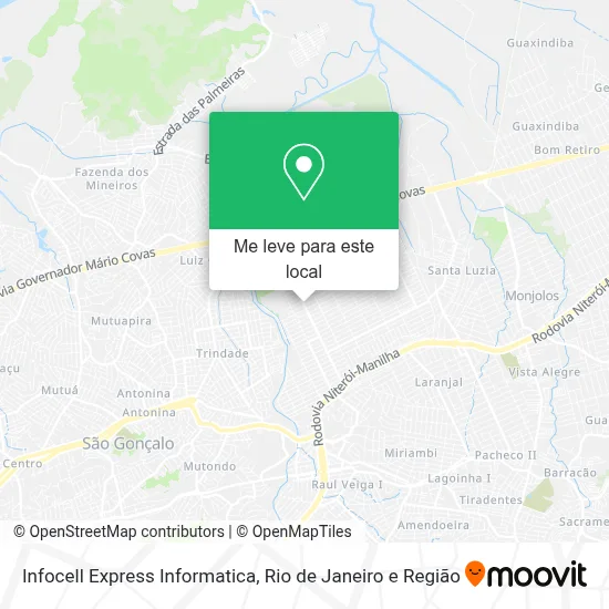 Infocell Express Informatica mapa