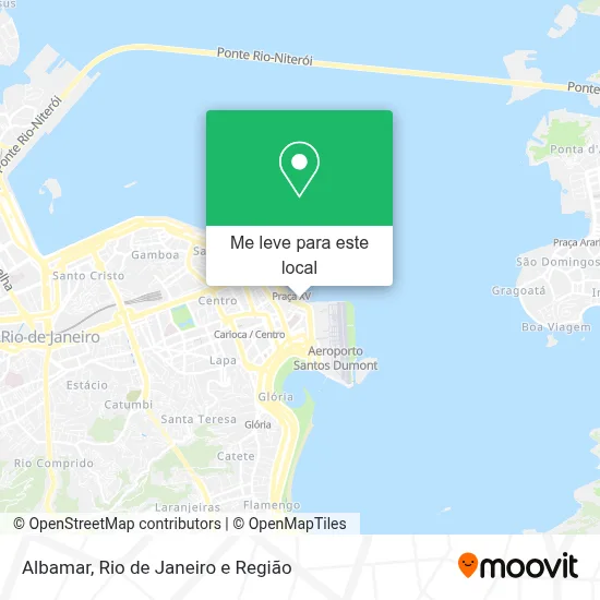 Albamar mapa
