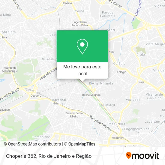 Choperia 362 mapa