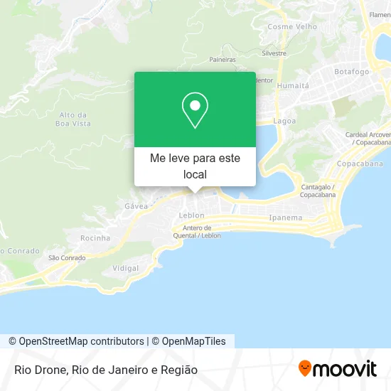 Rio Drone mapa