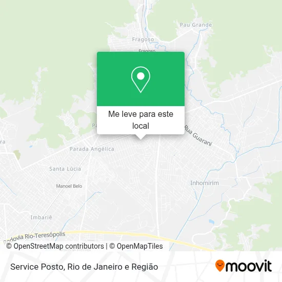 Service Posto mapa