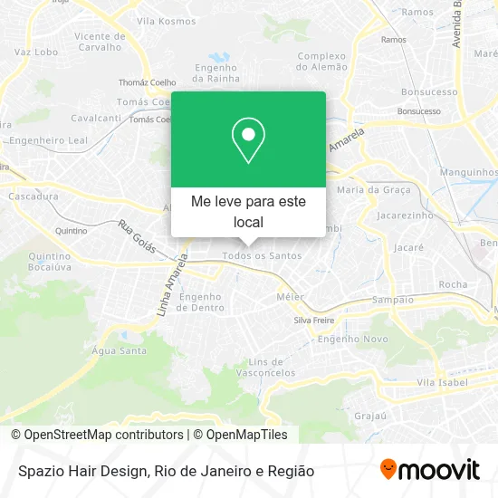 Spazio Hair Design mapa